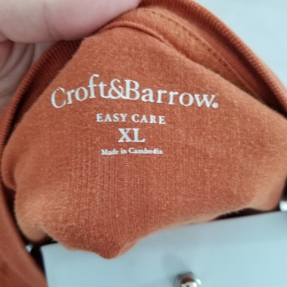 COPY - Croft&Barrow Men's sz xl shirt - Picture 3 of 3